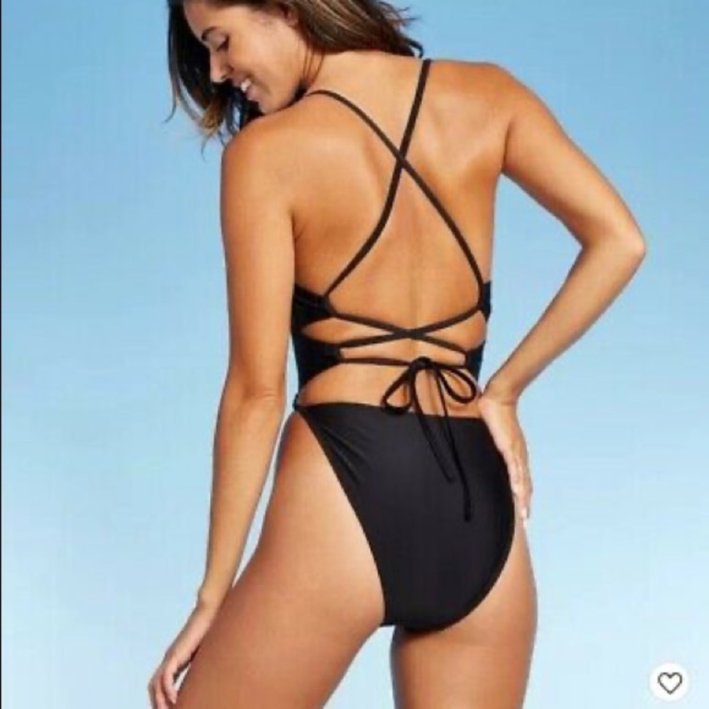 NEVER WORN: Xhilaration Strappy HighLeg 1Piece
